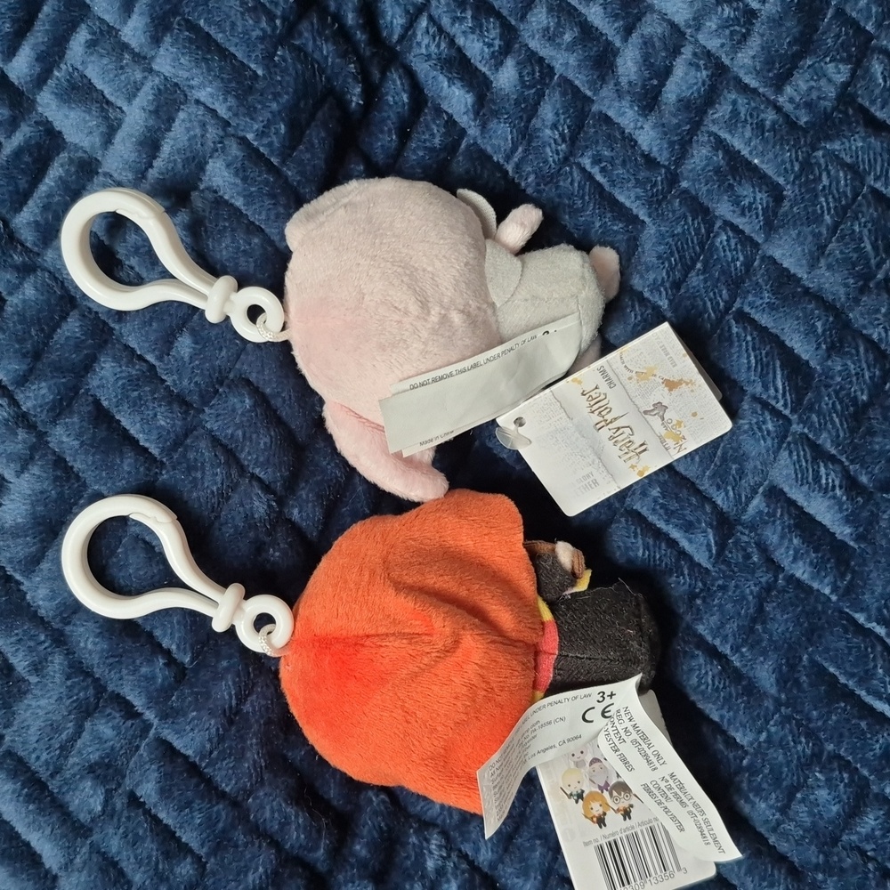 Harry Potter Ron Weasley & Dobby Plush Keychain Set, New With Tags - Picture 3 of 14